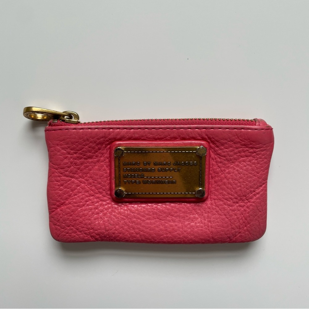 Marc by Marc Jacobs Pink Leather Coin Purse